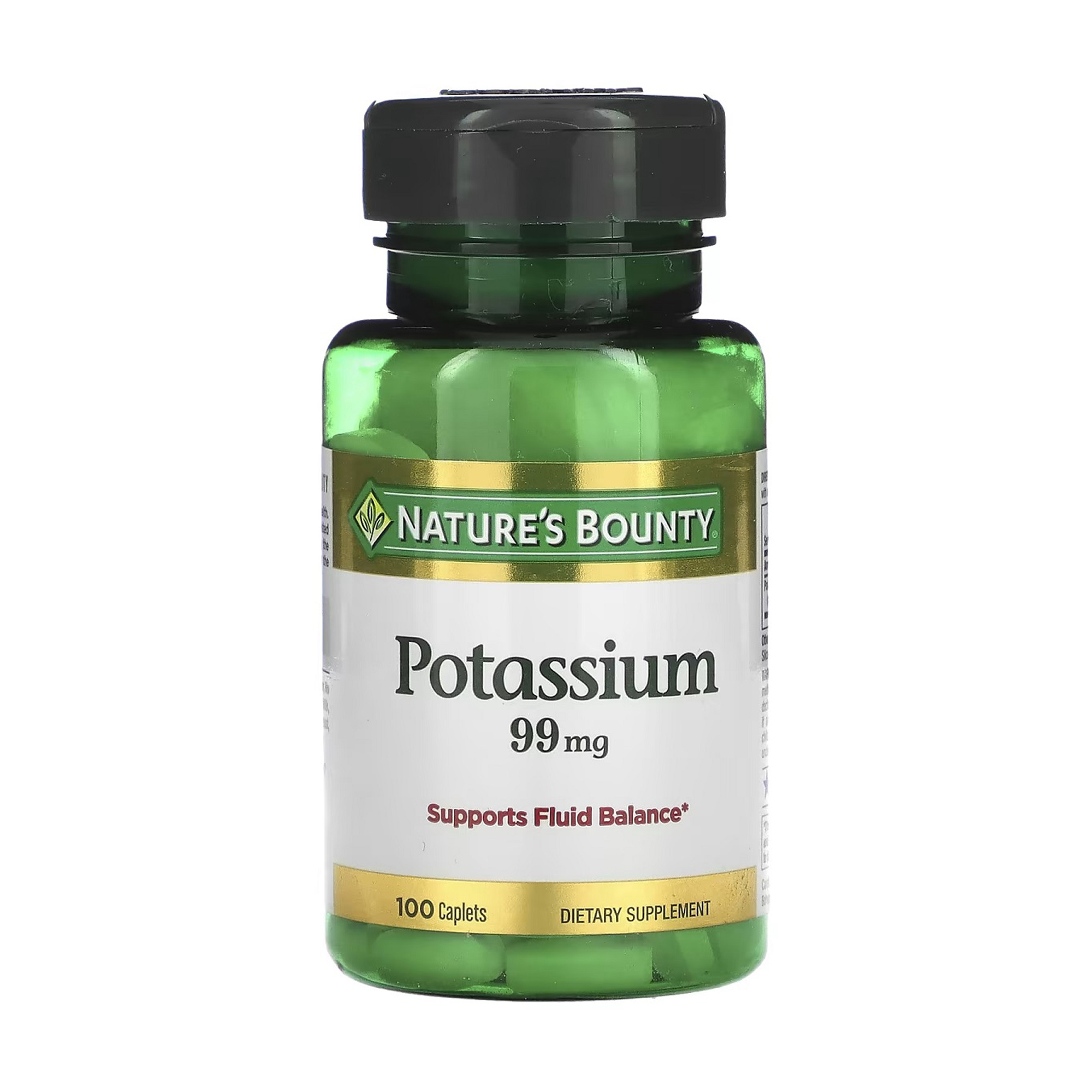 Калій Nature's Bounty Potassium 99 мг, 100 каплет